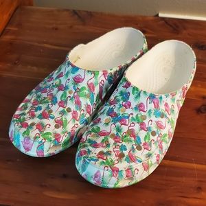 Flamingo Croc Slip On
